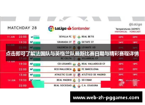 点击即可了解法国队与英格兰队最新比赛日期与精彩赛程详情